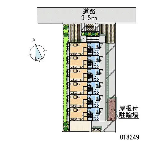 ★手数料０円★千葉市若葉区愛生町　月極駐車場（LP）